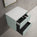 Scanalato Double Drawer Countertop Vanity Unit - Peppermint 600mm