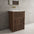 Scanalato Three Drawer Floor Standing Vanity Unit With Beyondstone Basin - Walnut 600mm
