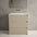 Scanalato Three Drawer Floor Standing Vanity Unit With Beyondstone Basin - Cashmere 800mm