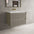 Scanalato Double Drawer Vanity Unit  With Beyondstone Basin - Soft Taupe 800mm