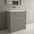 Scanalato Three Drawer Floor Standing Vanity Unit With Beyondstone Basin - Soft Taupe 800mm