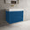 Scanalato Double Drawer Vanity Unit  With Beyondstone BLOC Basin - Ocean Blue 800mm