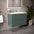 Tasca Two Drawer Vanity Unit  With Beyondstone Basin - Matt Dark Green 800mm