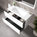 Tasca Two Drawer Vanity Unit  With Beyondstone Basin - Matt White 1000mm