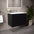 Tasca Two Drawer Vanity Unit  With Beyondstone Basin - Matt Black 800mm