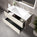 Tasca Two Drawer Vanity Unit  With Beyondstone Basin - Matt Cashmere 1000mm