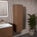 Tasca Tall Wall Cabinet - Walnut 350mm x 1200mm
