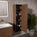 Tasca Tall Wall Cabinet - Walnut 350mm x 1200mm