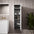 Tasca Tall Wall Cabinet - Matt White 350mm x 1200mm