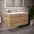 Tasca Two Drawer Vanity Unit  With Beyondstone Basin - Oak 1000mm