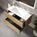 Tasca Two Drawer Vanity Unit  With Beyondstone Basin - Oak 1000mm