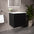 Tasca Two Drawer Vanity Unit With Beyondstone Basin - Matt Black 600mm