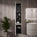 Bevel Tall Wall Unit LH Hinge 350mm x 1650mm - Matt Grey
