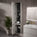 Bevel Tall Wall Unit LH Hinge 350mm x 1650mm - Matt Grey
