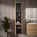 Bevel Tall Wall Unit LH Hinge 350mm x 1650mm - Oak (Pacific Walnut)