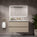 GSI Pura Bevel Double Drawer Vanity Unit With Ceramic Basin - Cashmere 1000mm
