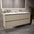 GSI Pura Bevel Four Drawer Vanity Unit With Ceramic Double Basin - Cashmere 1400mm