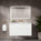 GSI Pura Ribbed Double Drawer Vanity Unit With Ceramic Basin - Matt White 1000mm