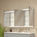Dolcetto Steam Free Bathroom Mirror Cabinet 1200x700mm