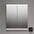 Dolcetto Steam Free Bathroom Mirror Cabinet 600x700mm