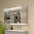 Dolcetto Steam Free Bathroom Mirror Cabinet 800x700mm