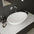 Puglia Solid Surface Countertop Oval Basin 500mm