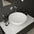 Lavello Solid Surface Countertop Round Basin 450mm
