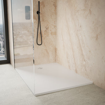 Ardesia Low Profile Stone Rectangular Shower Tray - 1200 x 900
