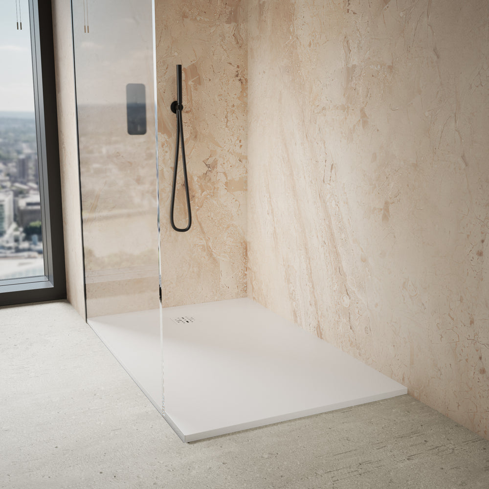Ardesia Low Profile Stone Rectangular Shower Tray - 1400 x 900