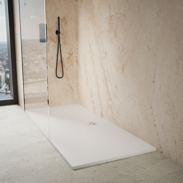 Ardesia Low Profile Stone Rectangular Shower Tray - 1800 x 800