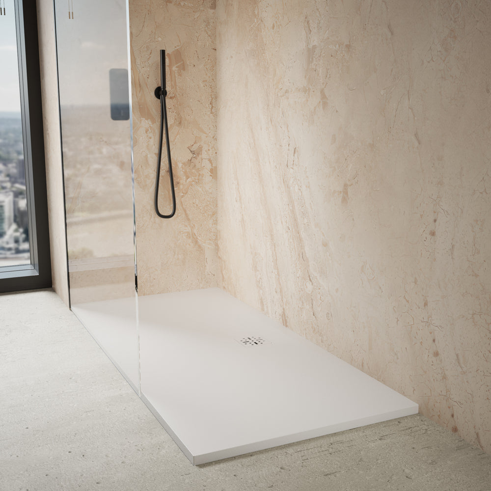 Ardesia Low Profile Stone Rectangular Shower Tray - 1700 x 800