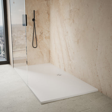 Ardesia Low Profile Stone Rectangular Shower Tray - 1800 x 900