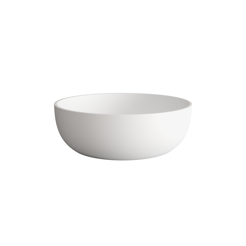 Vergato Solid Surface Countertop Round Basin 370mm