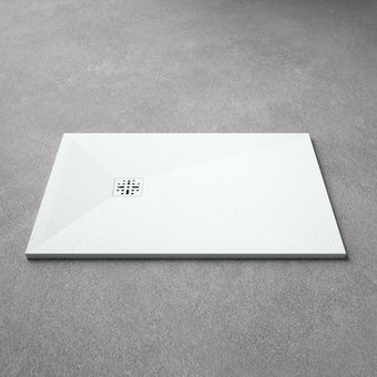 Ardesia Low Profile Stone Rectangular Shower Tray - 1200 x 800