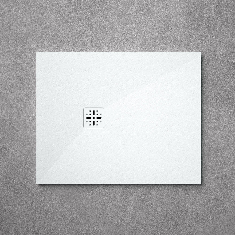 Ardesia Low Profile Stone Rectangular Shower Tray - 1000 x 800