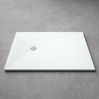 Ardesia Low Profile Stone Rectangular Shower Tray - 1200 x 900
