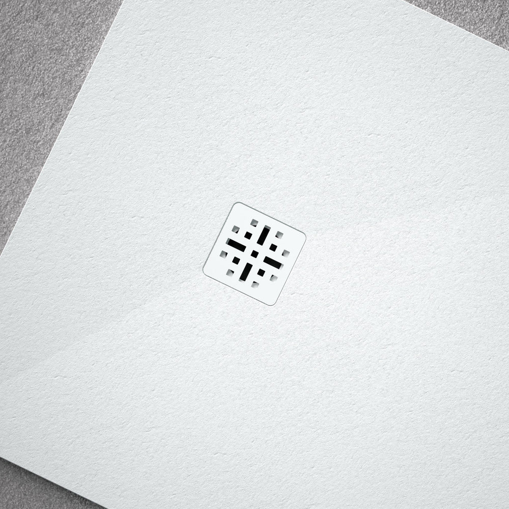 Ardesia Low Profile Stone Square Shower Tray - 900 x 900