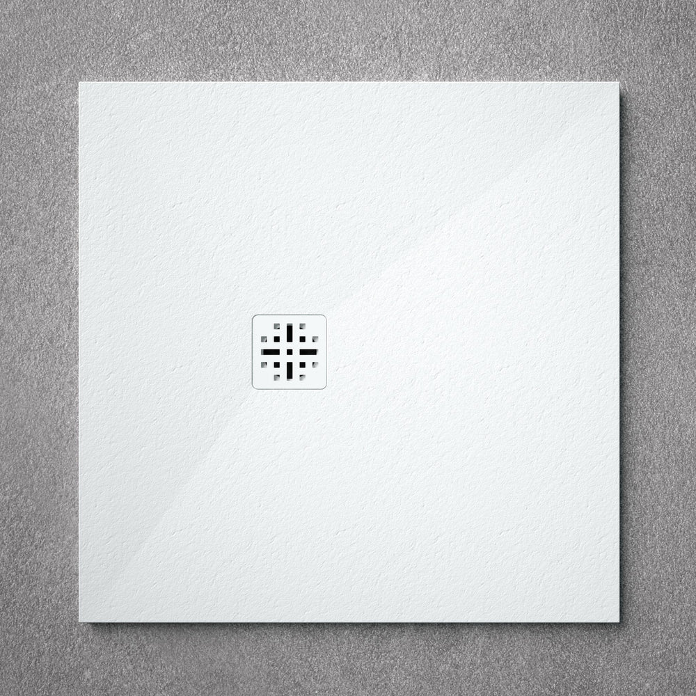 Ardesia Low Profile Stone Square Shower Tray - 900 x 900