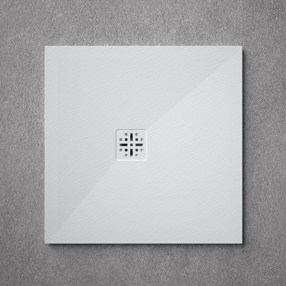 Ardesia Low Profile Stone Square Shower Tray - 800 x 800