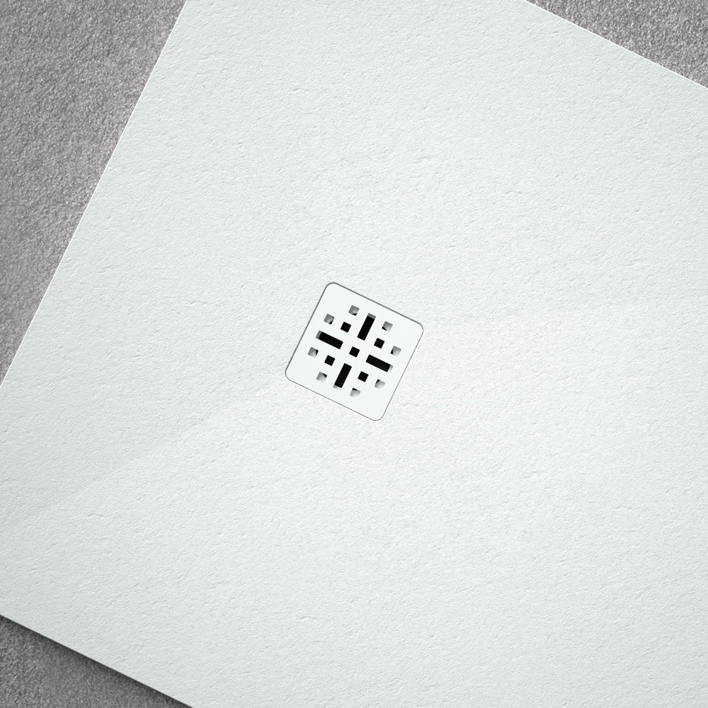 Ardesia Low Profile Stone Rectangular Shower Tray - 1000 x 900