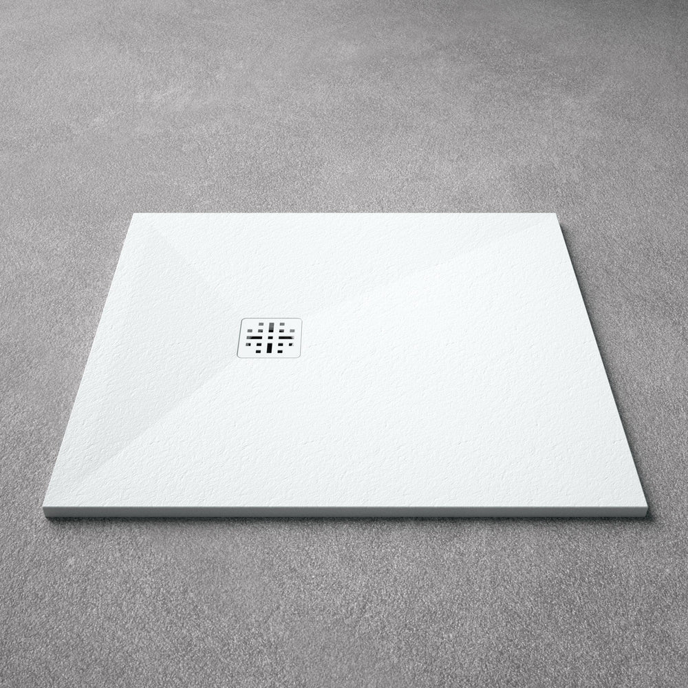Ardesia Low Profile Stone Rectangular Shower Tray - 1000 x 900