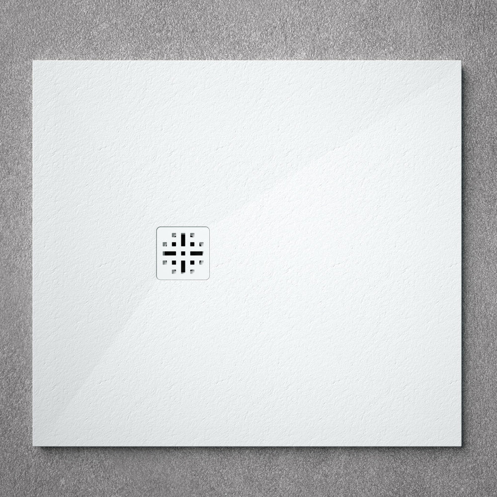 Ardesia Low Profile Stone Rectangular Shower Tray - 1000 x 900