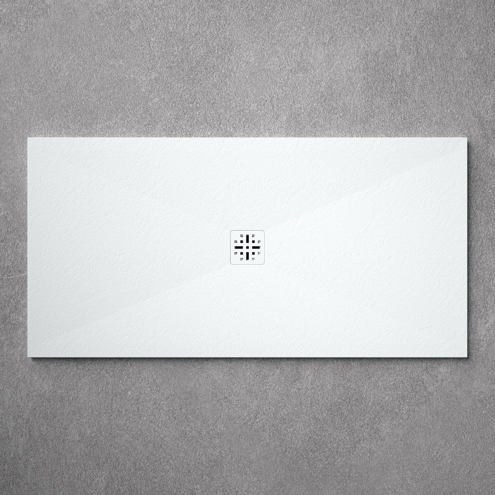 Stone Effect Rectangular Shower Tray - 1600 x 800