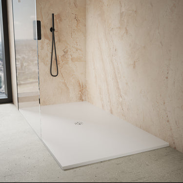 Ardesia Low Profile Stone Rectangular Shower Tray - 1800 x 1000