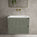 Scanalato Double Drawer Vanity Unit  With Beyondstone Basin - Pistachio 700mm