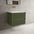 Scanalato Double Drawer Vanity Unit  With Beyondstone Basin - Seaweed 700mm