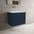 Scanalato Double Drawer Vanity Unit  With Beyondstone Basin - Midnight Blue 700mm
