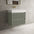 Scanalato Double Drawer Vanity Unit  With Beyondstone BLOC Basin - Pistachio 700mm