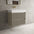 Scanalato Double Drawer Vanity Unit  With Beyondstone BLOC Basin - Soft Taupe 700mm