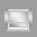 Nebbiolo Steam Free Double Door Mirror Cabinet with Open Shelf 800x700mm - Aluminium